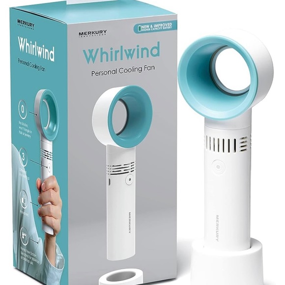 Merkury Other Merkury Innovations Whirlwind Personal Cooling Fan No Blades Rechargeable With